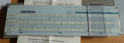 Unitron Rechenschieber